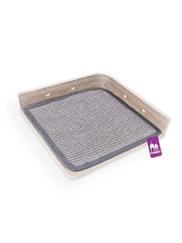 Kassi riiul Corner lounge 35 PETREBELS, old gray