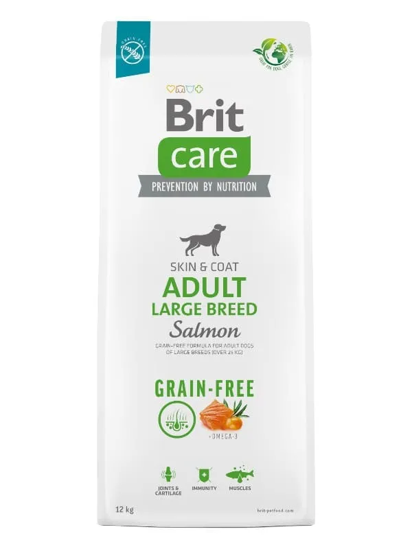 Brit Care Dog Grain-free Adult Large Breed koeratoit lõhega 12kg