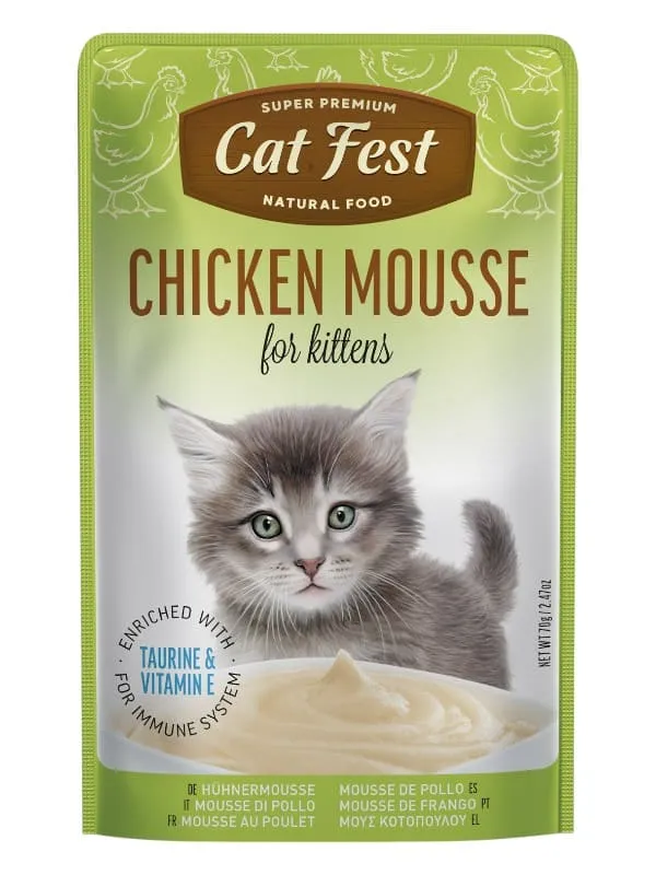 Catfest märgtoit kassidele, tõeline filee ja ehtsad maitsed. Tauriiniga