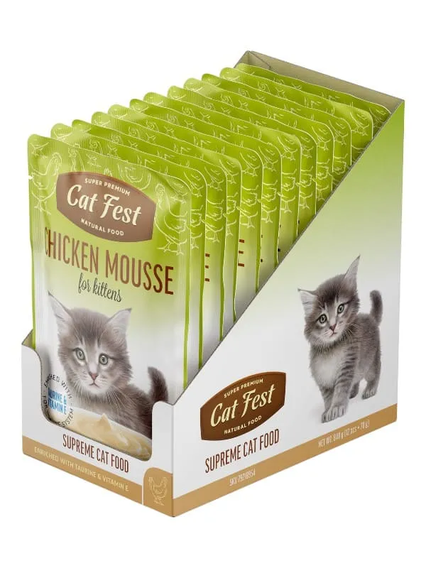 Catfest märgtoit kassidele, tõeline filee ja ehtsad maitsed. Tauriiniga