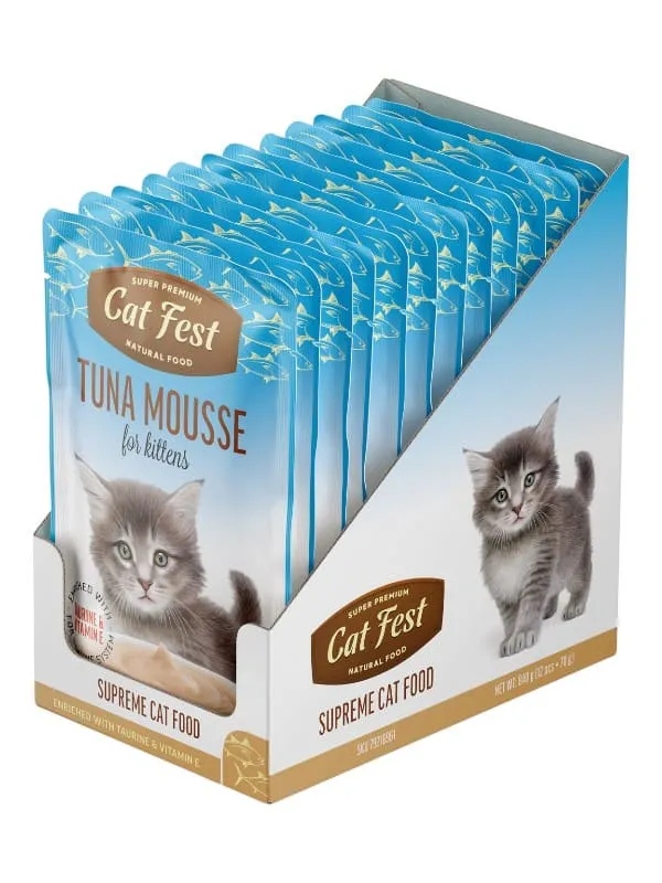 Catfest märgtoit kassidele, tõeline filee ja ehtsad maitsed. Tauriiniga