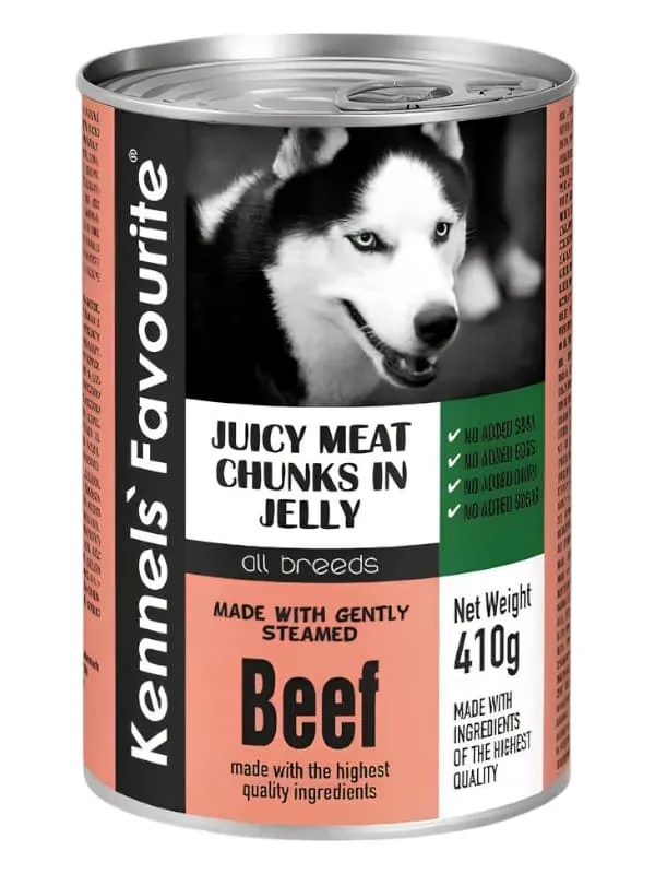 Kennels Favourite konserv koertele veiselihaga 410g