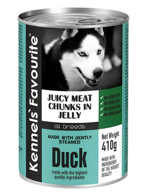 Kennels Favourite konserv koertele pardilihaga 410g