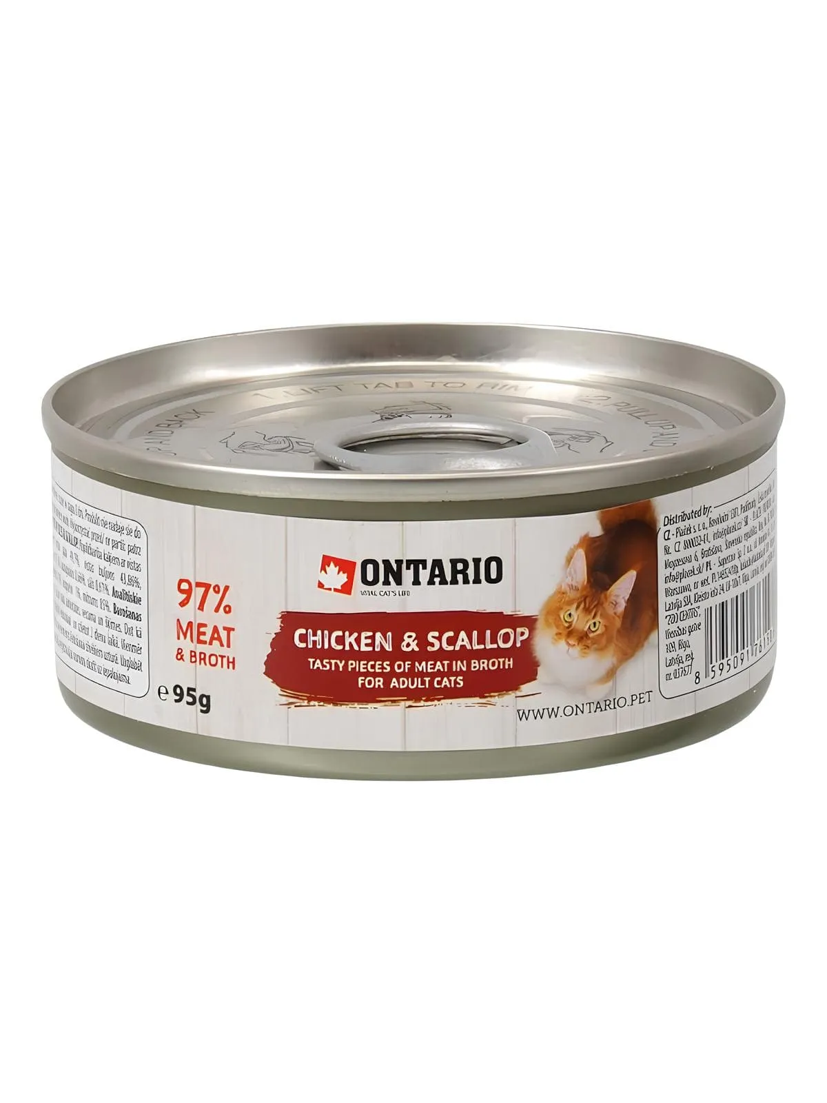 Ontario konserv kassile kana ja kammkarbiga 95g