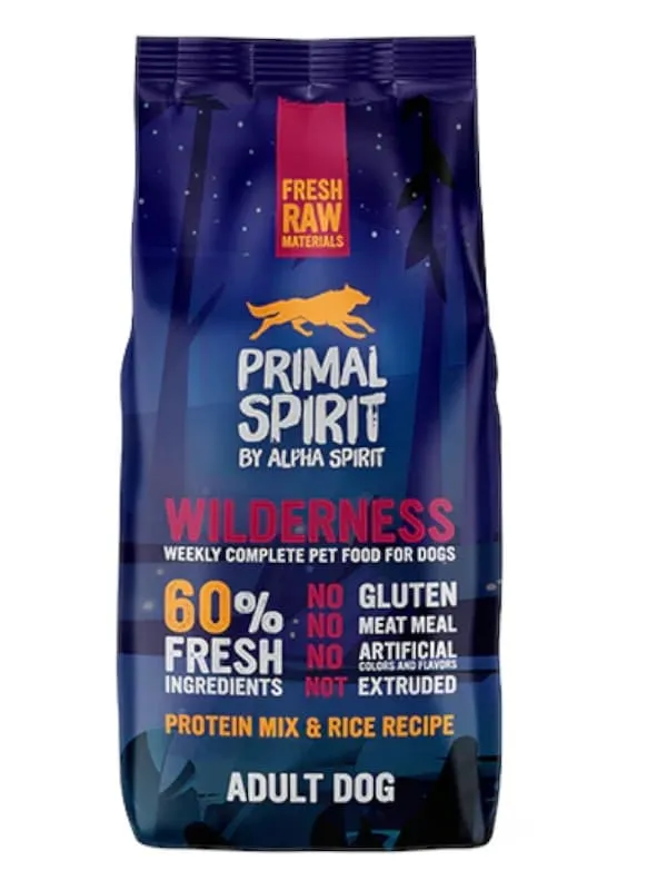Primal Spirit külmpressitud toit koertele