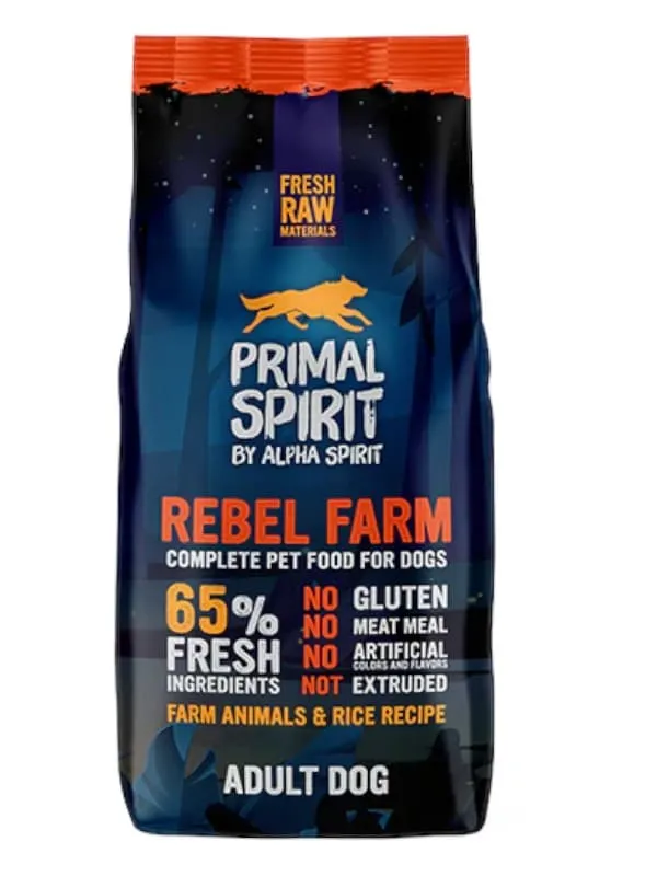 Primal Spirit külmpressitud toit koertele