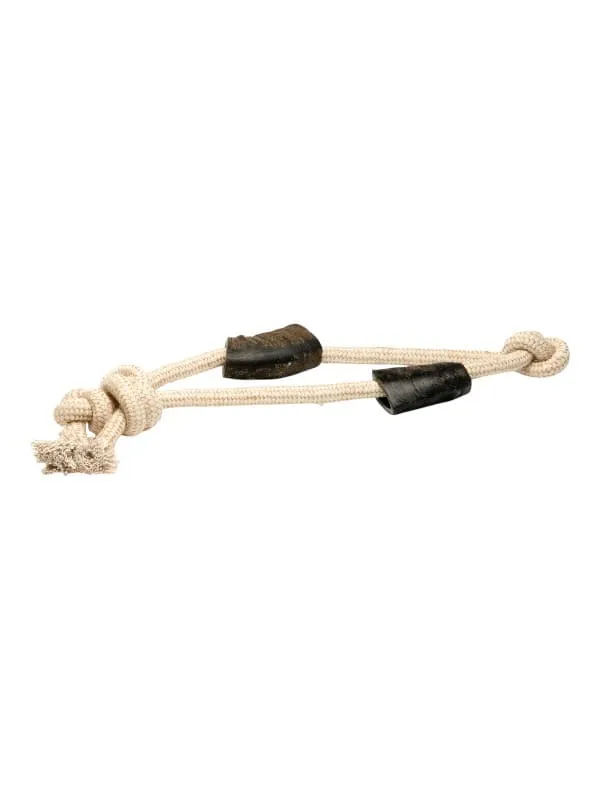 Pühvli sarvega köis, mänguasi koertele L