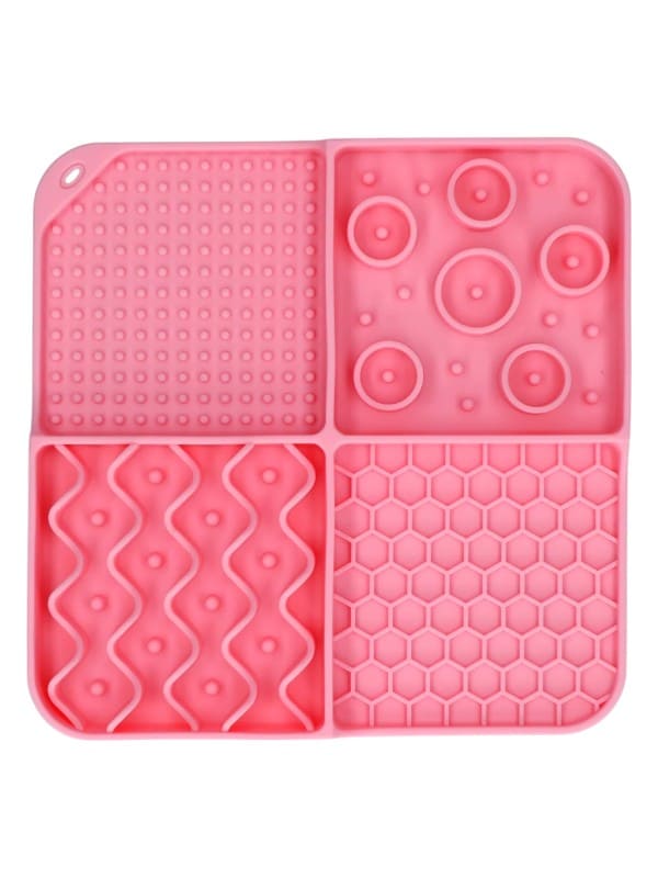 Lakkumismatt põrandale / seinale 21x21cm, roosa