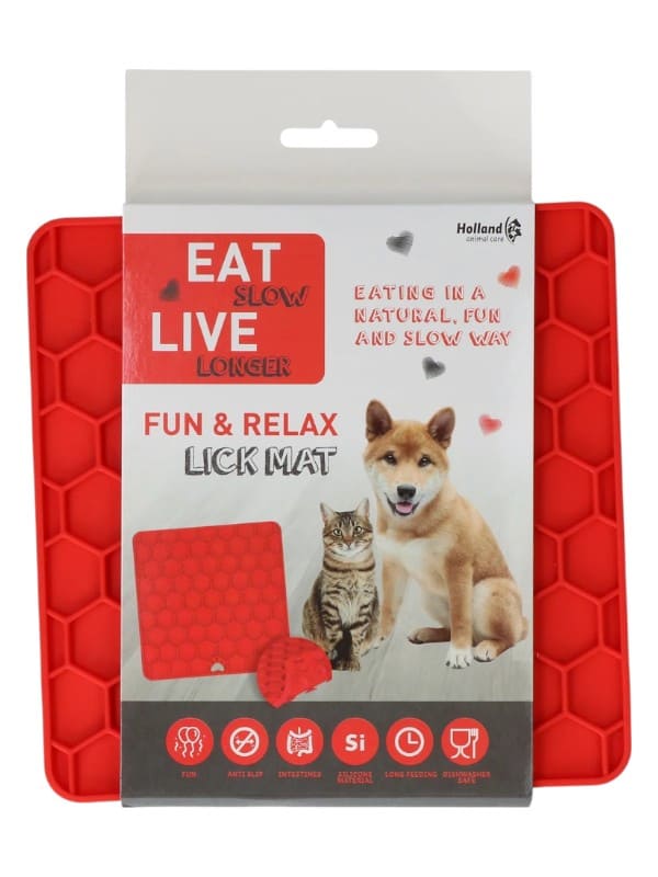 Lakkumismatt põrandale / seinale 19x23, punane