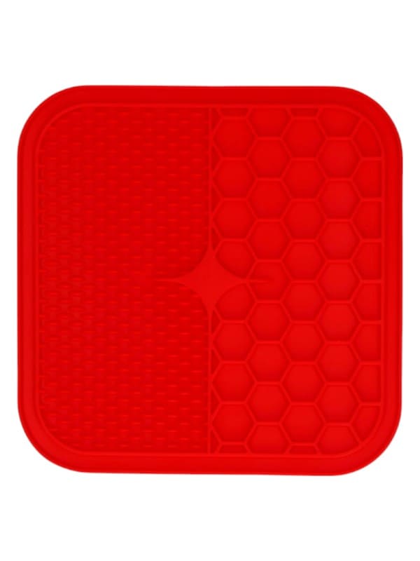 Lakkumismatt põrandale / seinale 21x21 DUO, punane