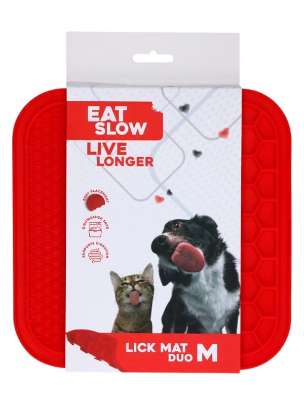 Lakkumismatt põrandale / seinale 21x21 DUO, punane