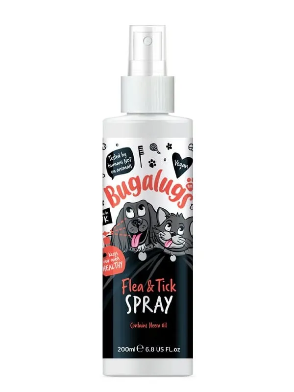 Bugalugs kirbu- ja puugivastane koerte ja kasside sprei