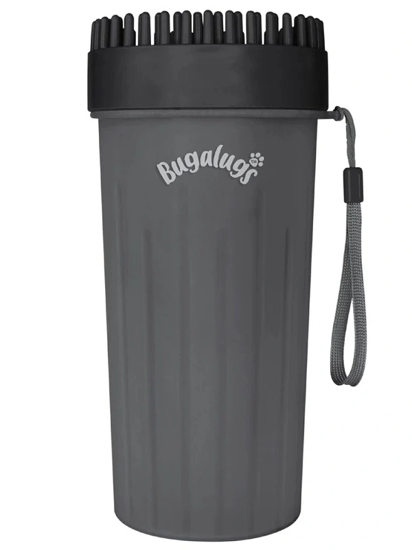 Bugalugs koera käppade puhastaja, must L