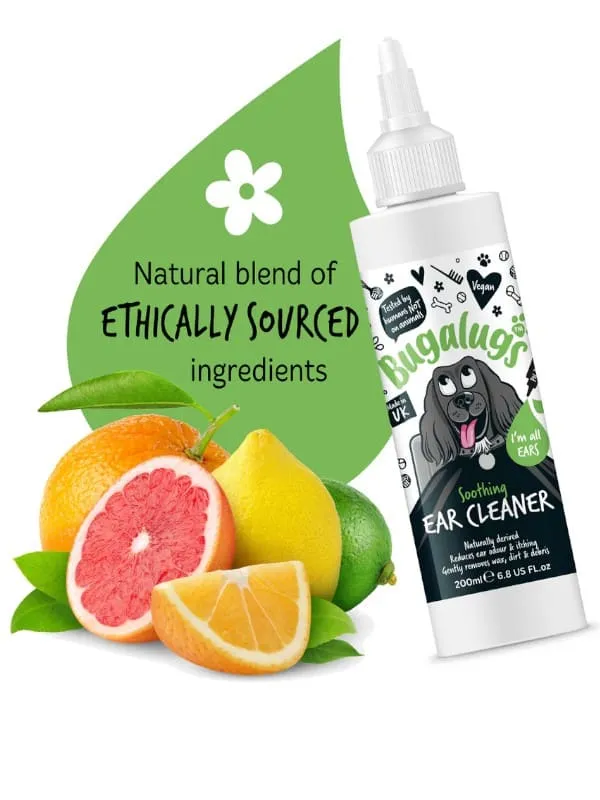 Bugalugs rahustav kõrvapuhastuslahus koertele 200ml
