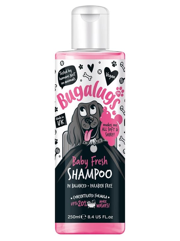 Bugalugs beebipuudri lõhnaline šampoon Baby Fresh 250ml