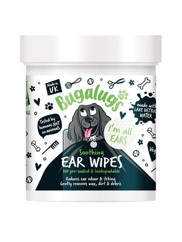 Bugalugs kõrvapuhastuslapid koertele 100tk