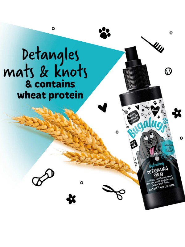 Bugalugs niisutav pusasprei koertele 200ml