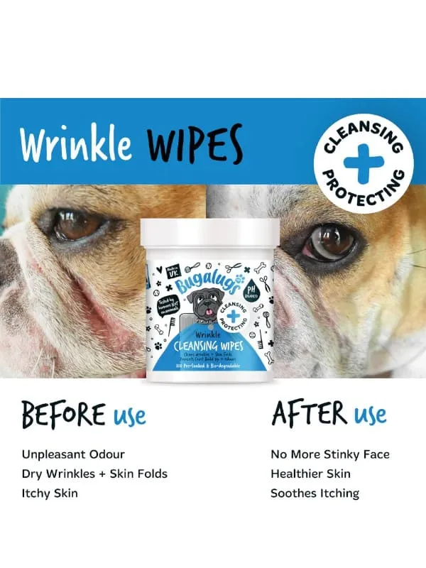 Bugalugs voldipuhastuspadjad kassidele ja koertele 100tk