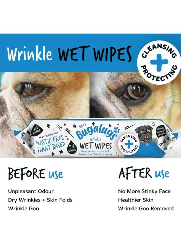 Bugalugs voldipuhastuslapid kassidele ja koertele 80tk