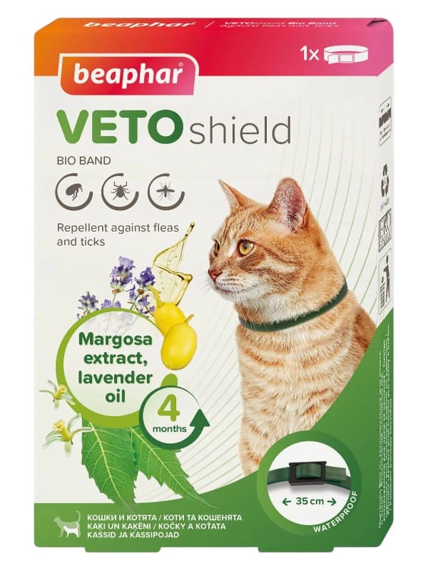 Beaphar bio band plus putukarihm kassile 35cm