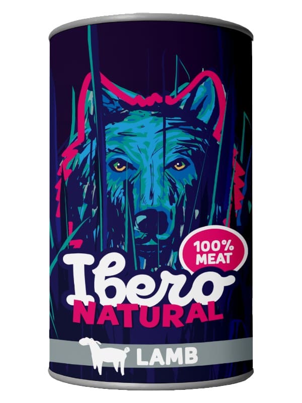 Ibero Natural Adult konserv lambaga 400g