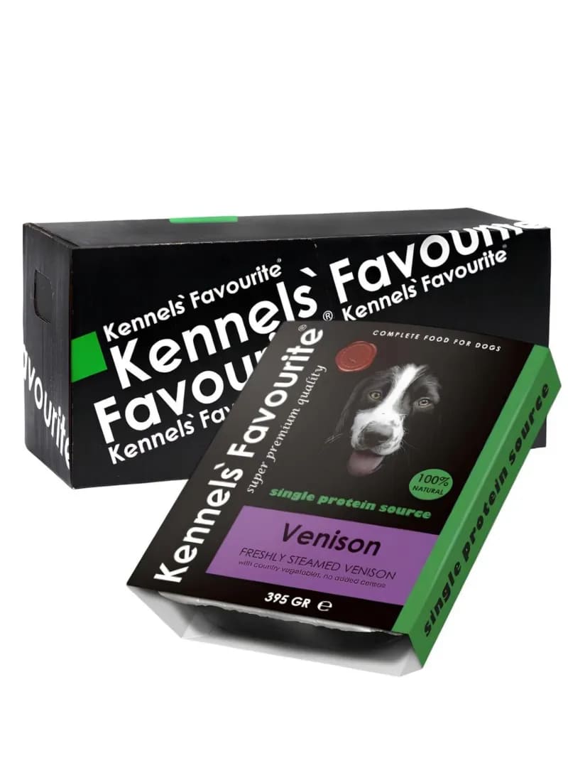 Aurutatud märgtoit Kennel's Favourite, monoproteiin, hirv 10x 395g