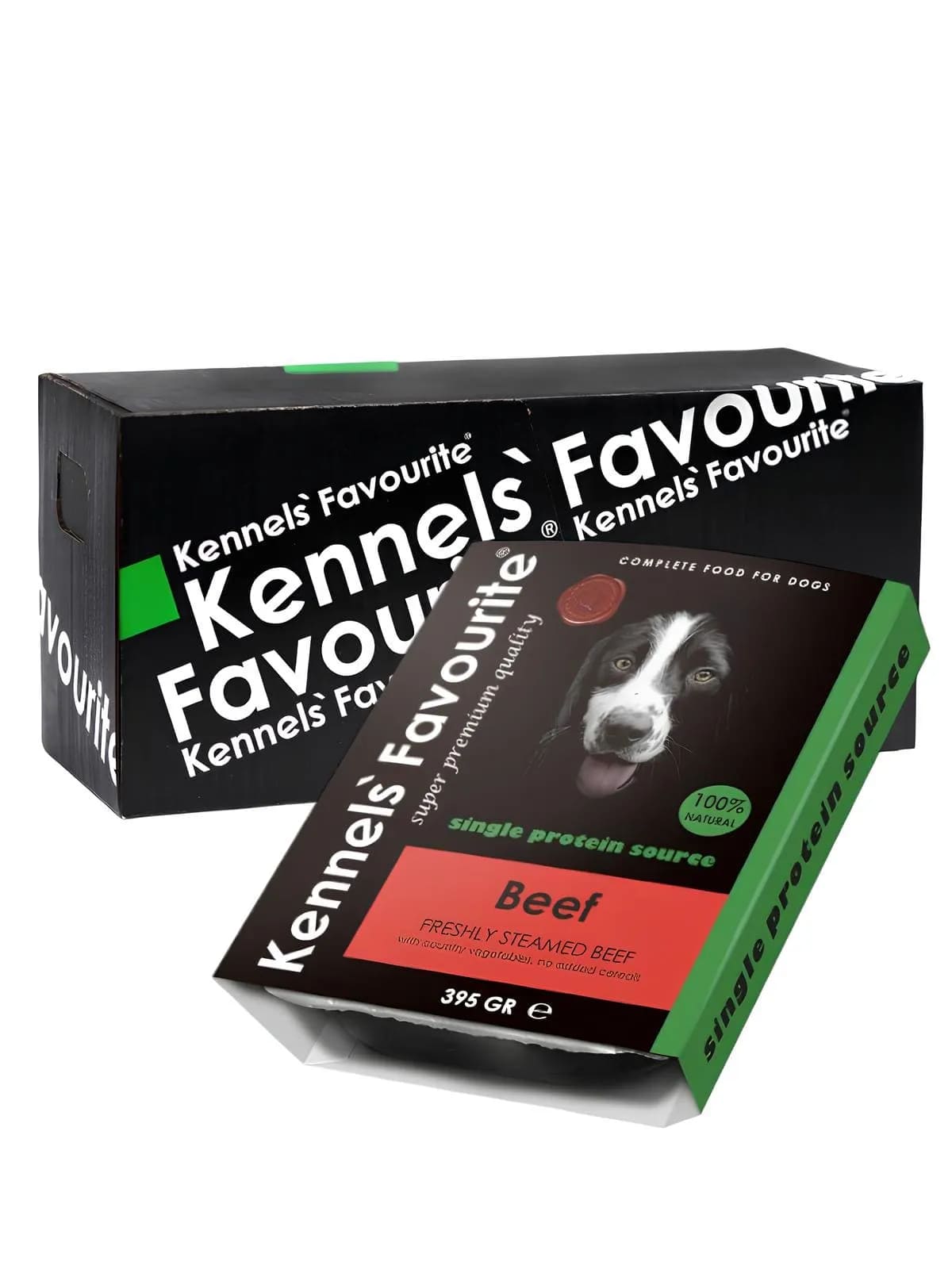 Aurutatud märgtoit Kennel's Favourite, monoproteiin, veis 10x 395g