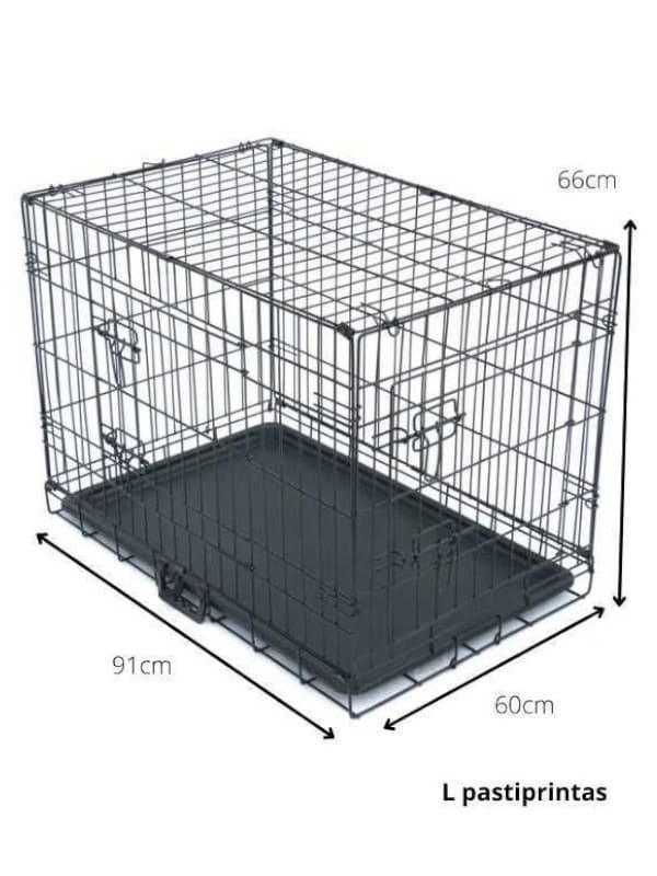 Koera puur (tugevdatud) L 91x60x66cm