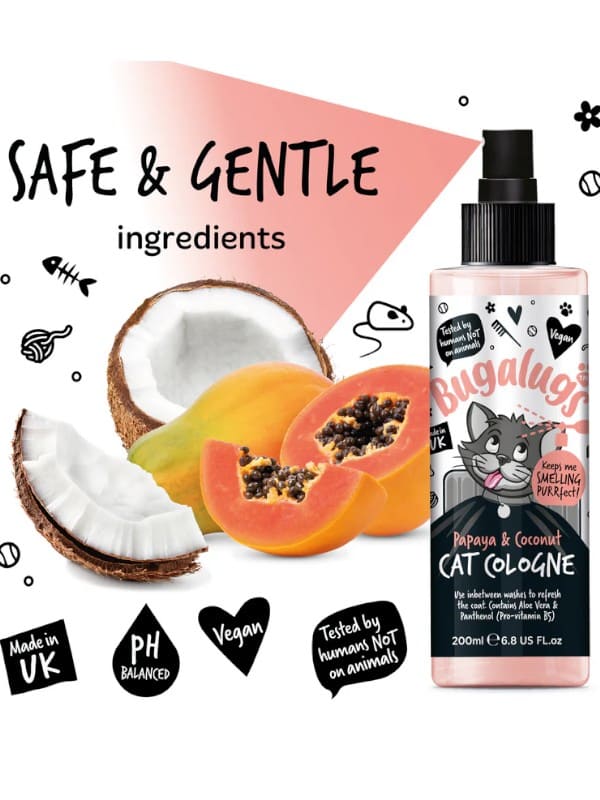 Lõhnavesi kassidele Bugalugs Papaya & Coconut