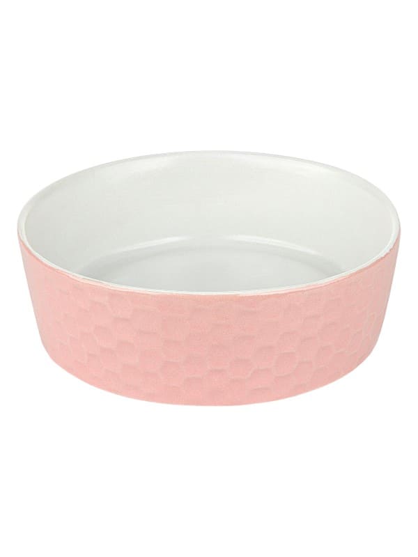 Keraamiline söögikauss koertele, roosa