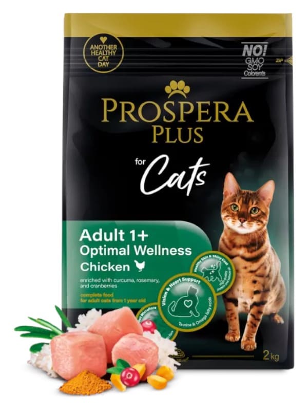 Prospera Plus Adult 1+ Chicken Optimal Wellness, 2kg