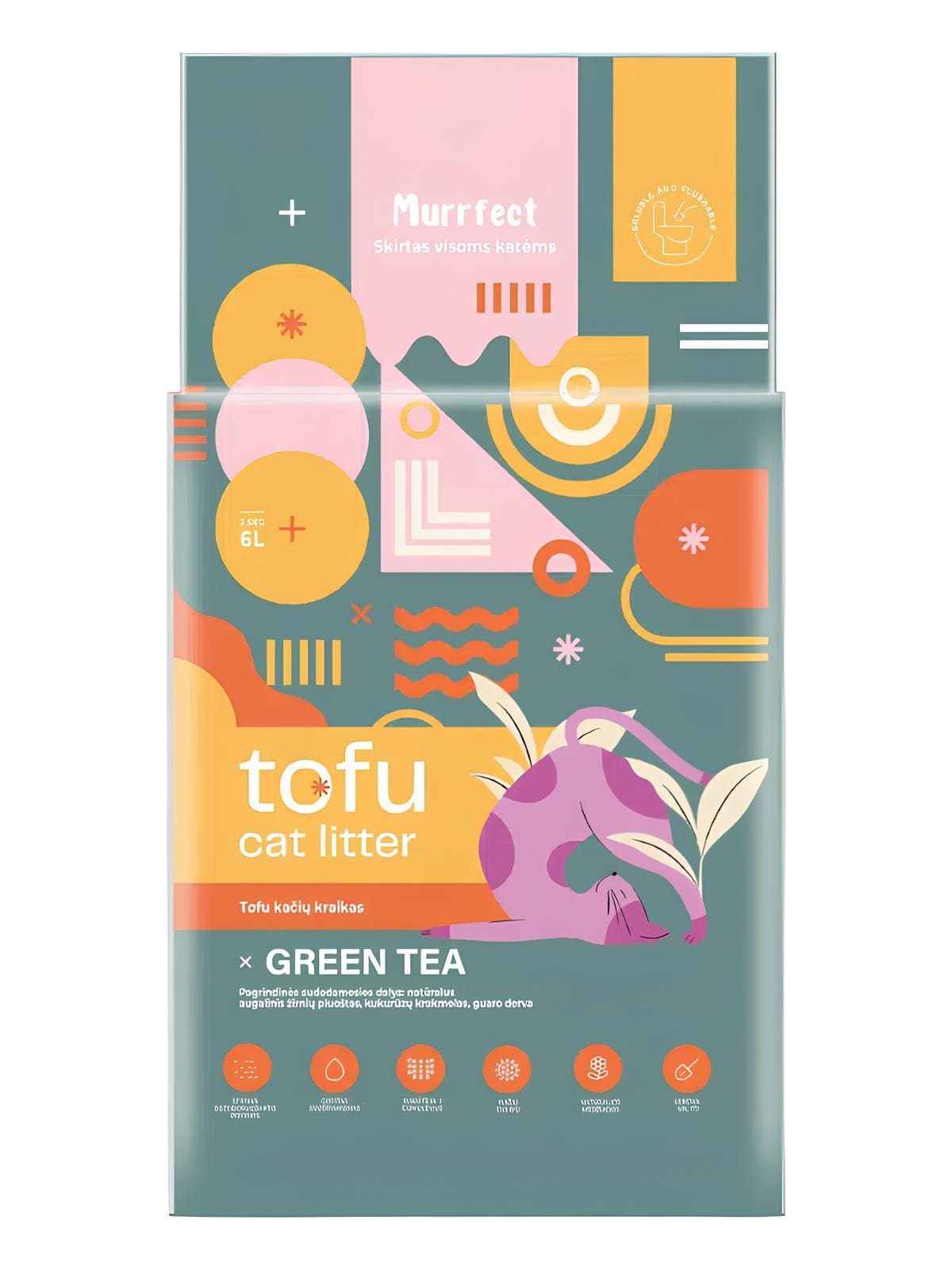 Tofu kassiliiv Murrfect, rohelise tee 2.5kg