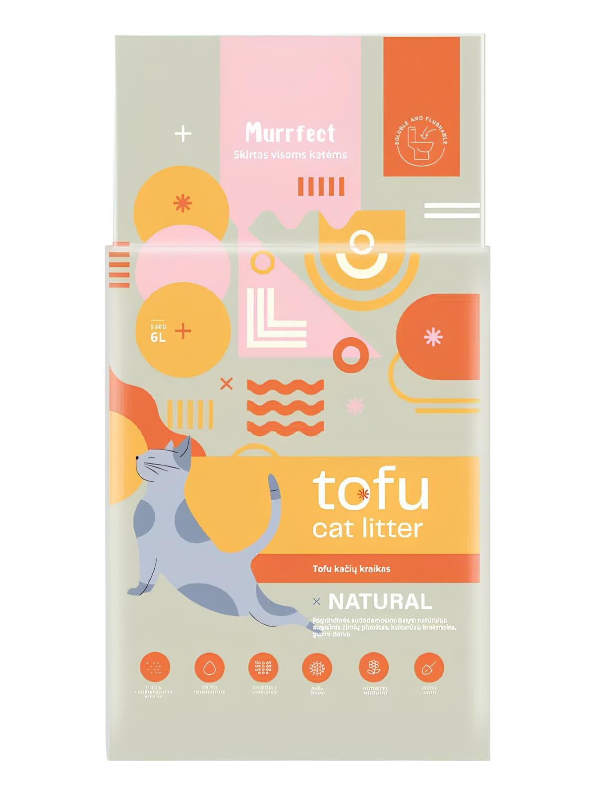 Tofu kassiliiv Murrfect, naturaalne 2.5kg