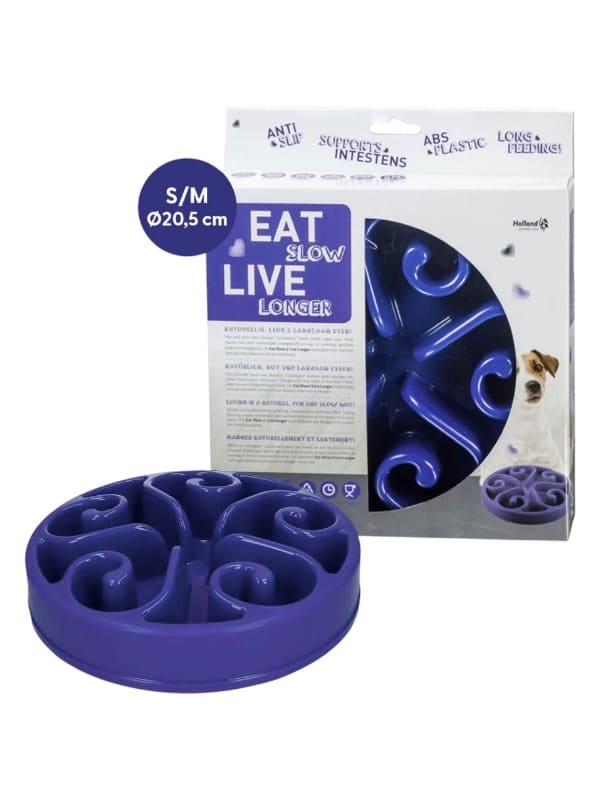 Eat slow live longer kauss, lilla S