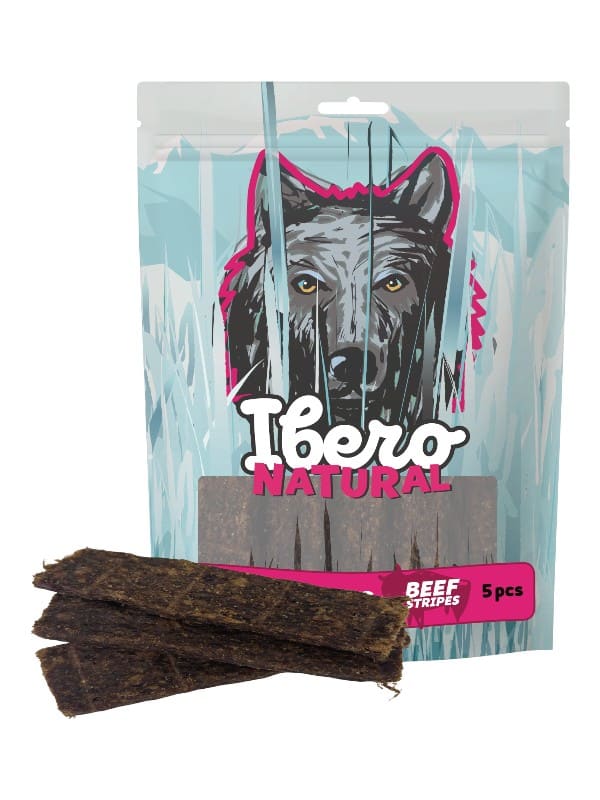 Ibero Natural külmpressitud maius, veiseribad 5tk