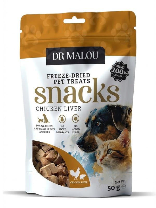 Dr Malou külmkuivatatud 100% kanamaks