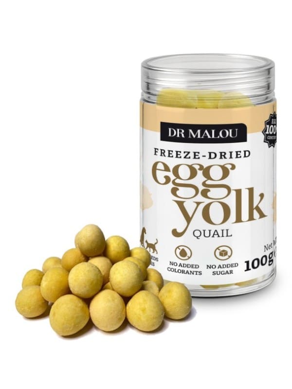 Külmkuivatatud vuti munad, biotiin, oomega, 100g